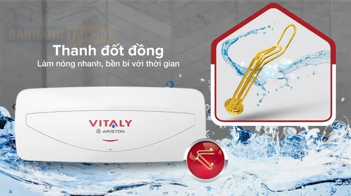 Làm nóng nhanh tiết kiệm điện